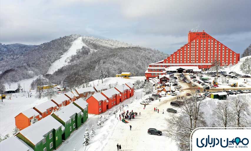 پیست اسکی کارتپه؛ بهشت زمستانی استانبول