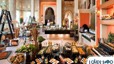 صبحانه هتل قصر طلایی مشهد