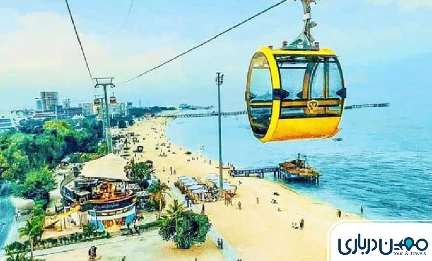  فاصله هتل ترنج تا جاذبه‌های تفریحی و گردشگری