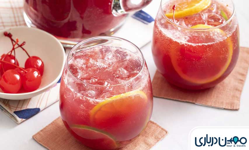 منوی نوشیدنی‌های صبحانه هتل درویشی مشهد