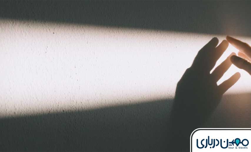 بازی با نور خورشید و سایه‌ها