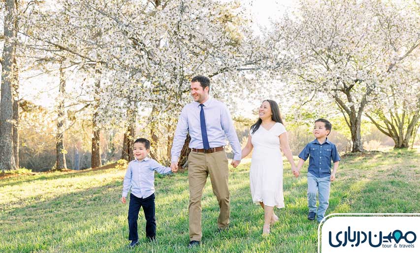 استفاده از سوژه‌های انسانی و لباس‌های رنگی