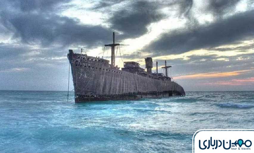 کشتی یونانی؛ نمادی ماندگار از تاریخ کیش