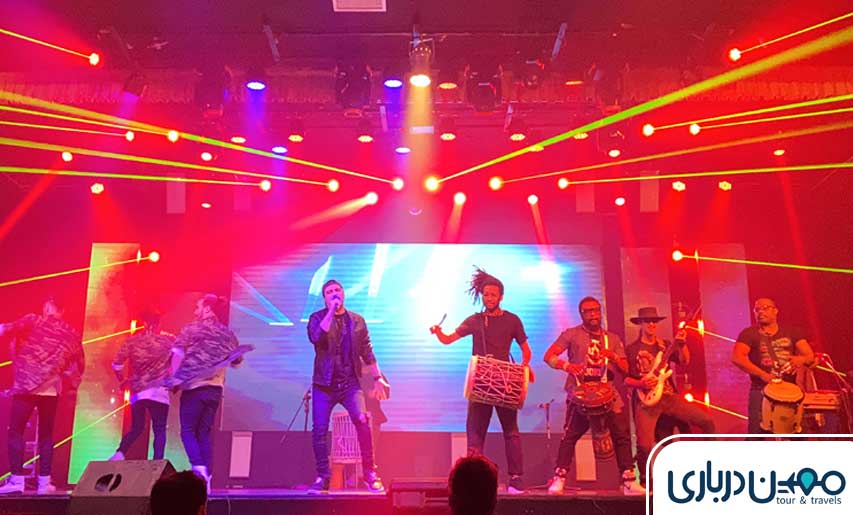 کنسرت‌ها و جنگ‌های شبانه کیش