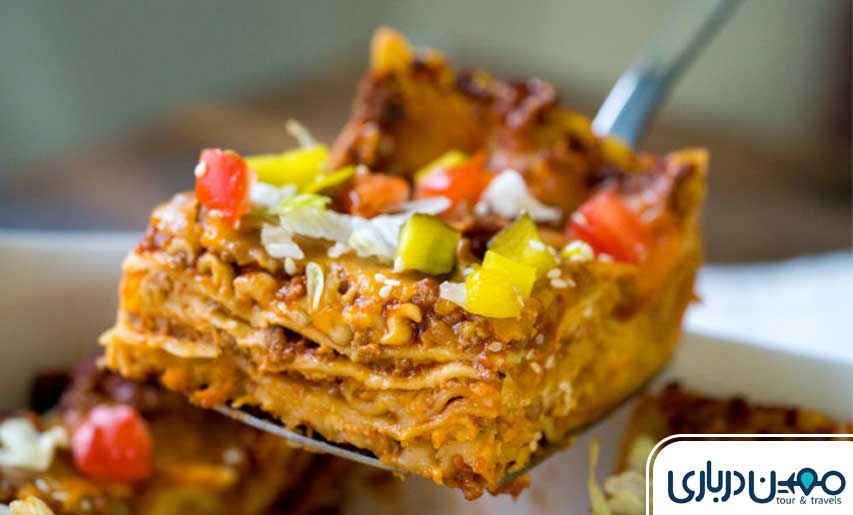 منو رستوران فیروزه هتل درویشی