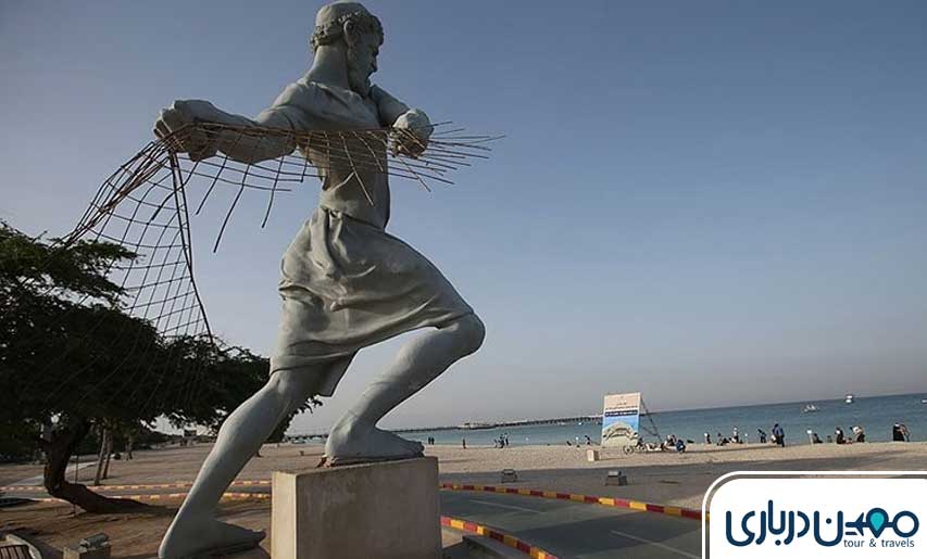 ساحل مرد ماهیگیر کیش؛ زیبایی، آرامش و تفریحات رایگان