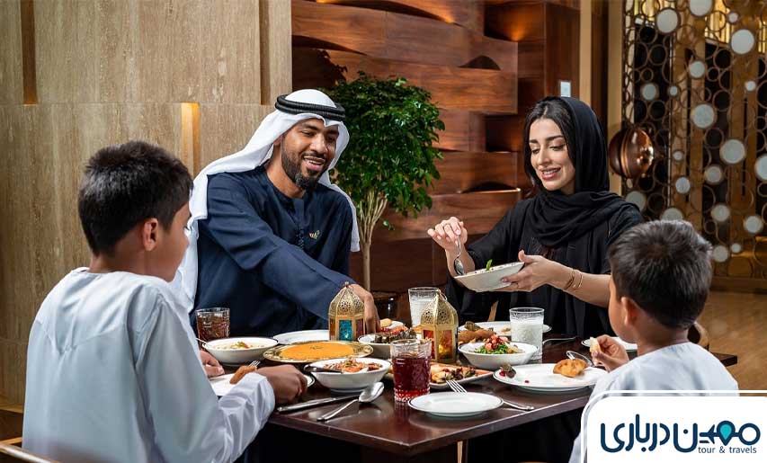 افطار در ماه رمضان در دبی
