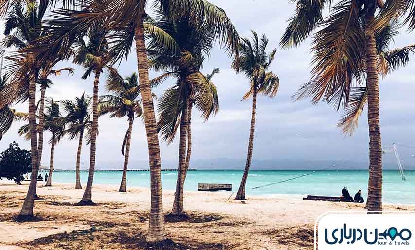 ساحل درختان نارگیل؛ بهشتی در دل کیش