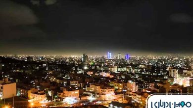 جاهای دیدنی مشهد در شب