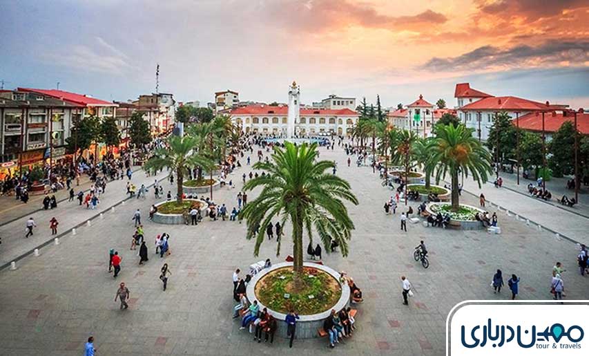 رشت؛ قدم زدن زیر باران‌های آرام و عاشقانه