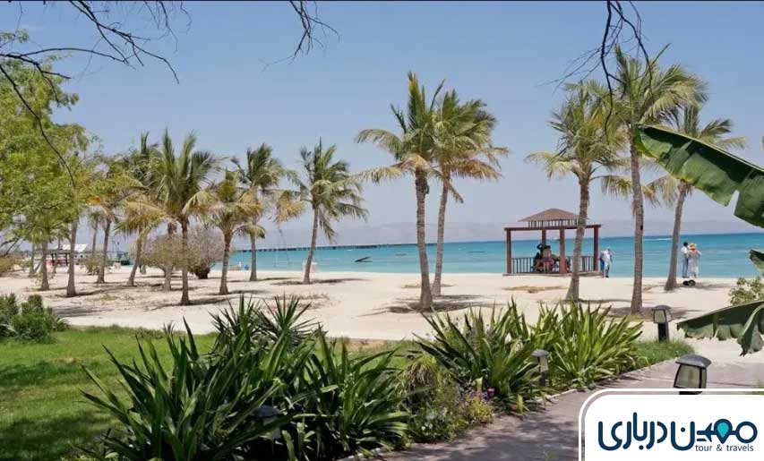 امکانات رفاهی ساحل درختان نارگیل کیش