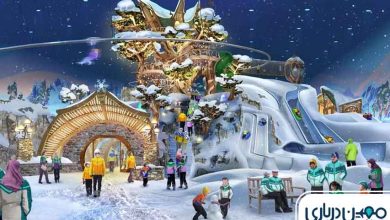 پارک برفی کیش کجاست