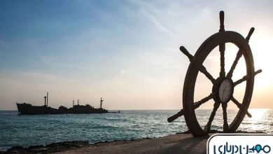 کشتی یونانی کیش کجاست