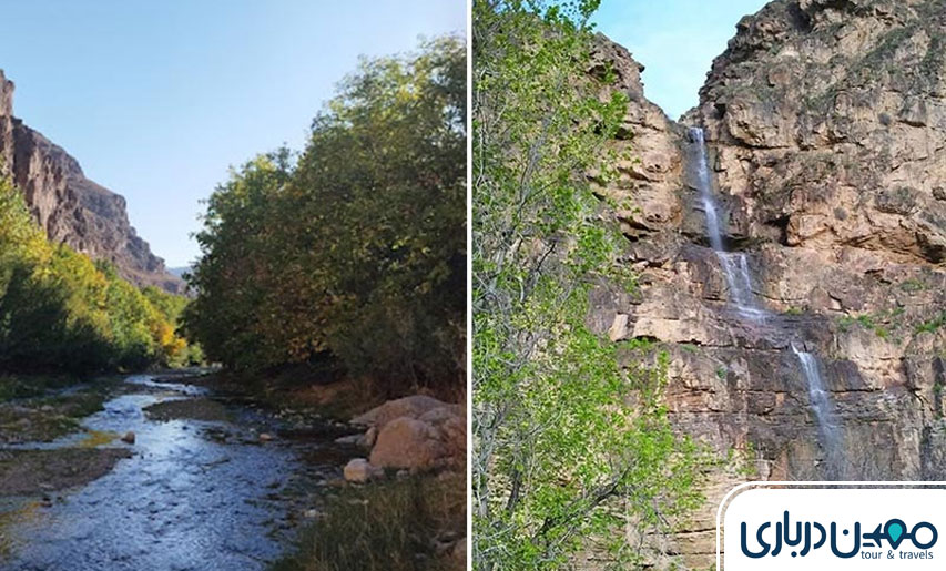 آبشار بابا رمضان کلات نادری مشهد