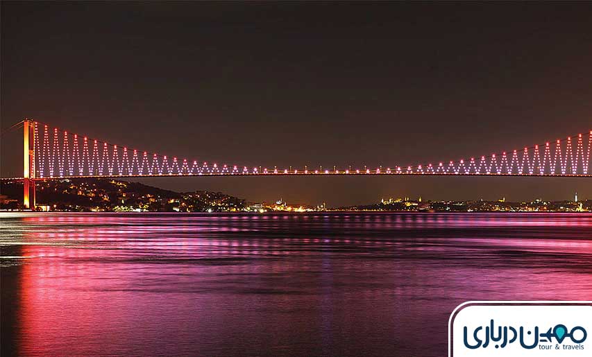 پل بغاز استانبول: پلی درخشان میان دو قاره
