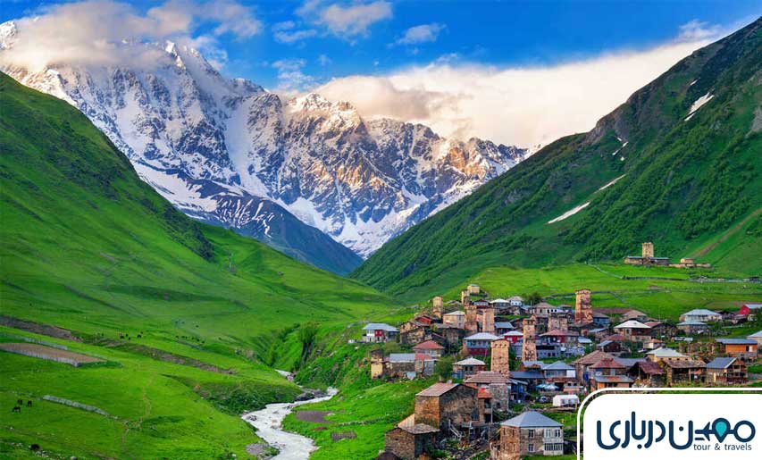 گرجستان: بهار در دامنه‌ کوههای قفقاز