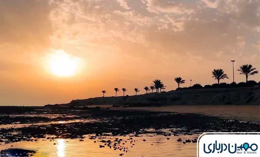 پارک ساحلی هُلُر؛ بهشت آرامش در دل قشم