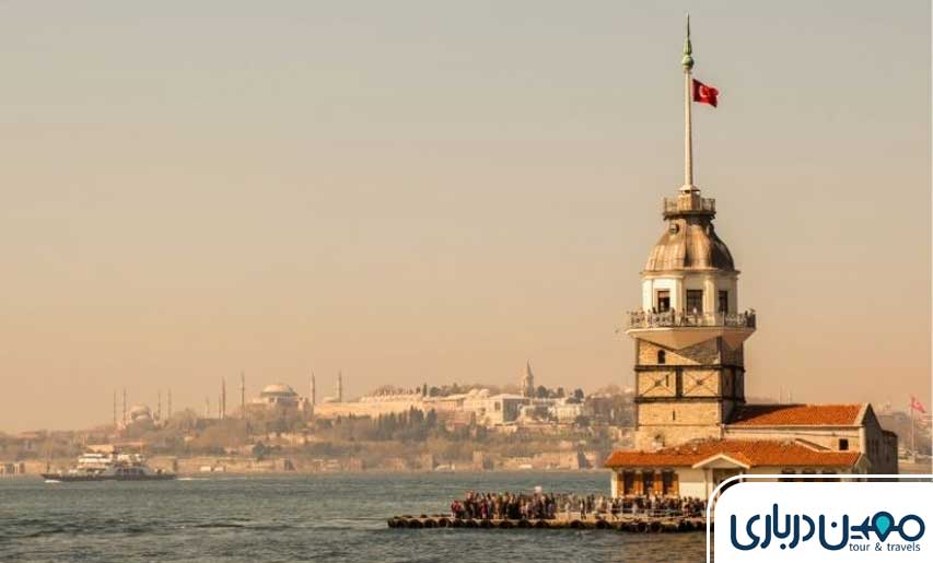 برج دختر استانبول: افسانه‌ای در دل دریا