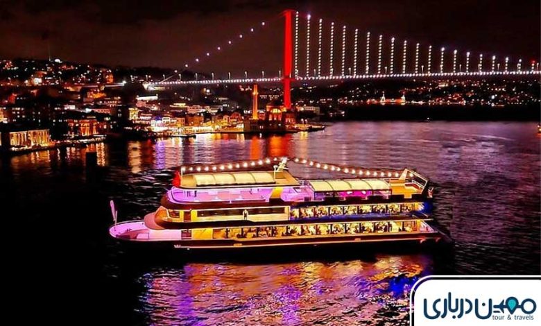 جاهای دیدنی استانبول در شب