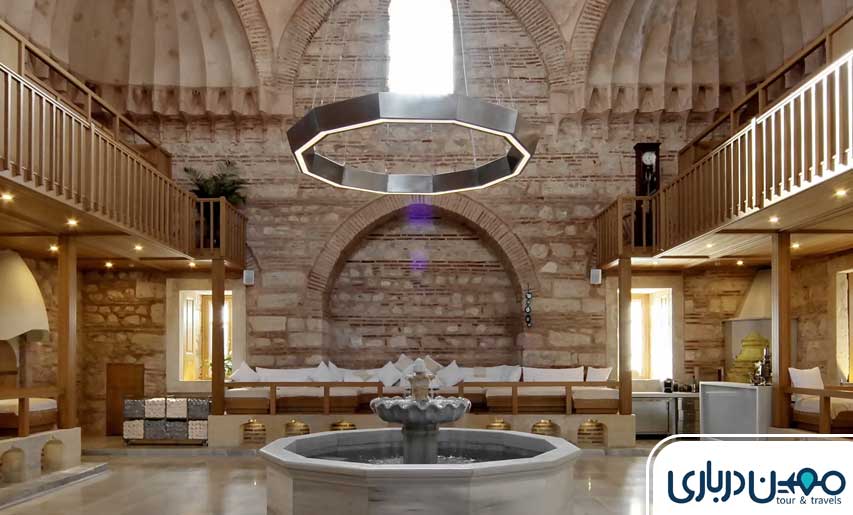 آرامش در حمام‌های ترکی