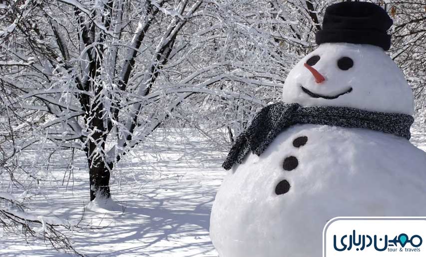جشنواره آدم برفی تبریز