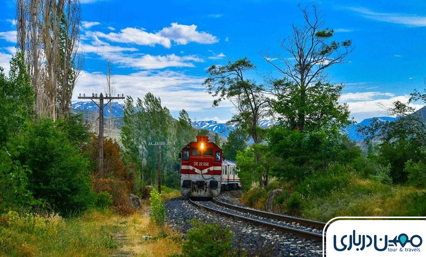 سفر به تبریز با قطار