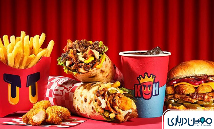 شکم‌گردی اطراف بازار پانیذ کیش