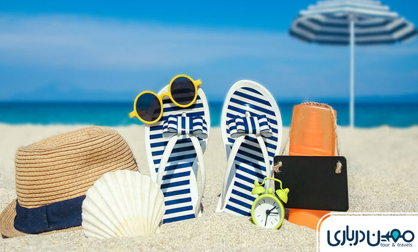 ساحل گردی بعد از خرید از مرکز خرید پانیذ کیش